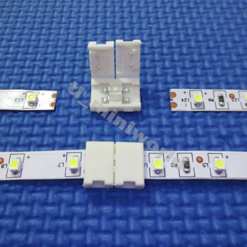 led-to-led Connector 2p clip-only for 8mm width single color 352